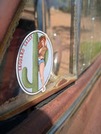 Saguaro Sally Nose Art Sticker