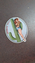 Saguaro Sally Nose Art Sticker