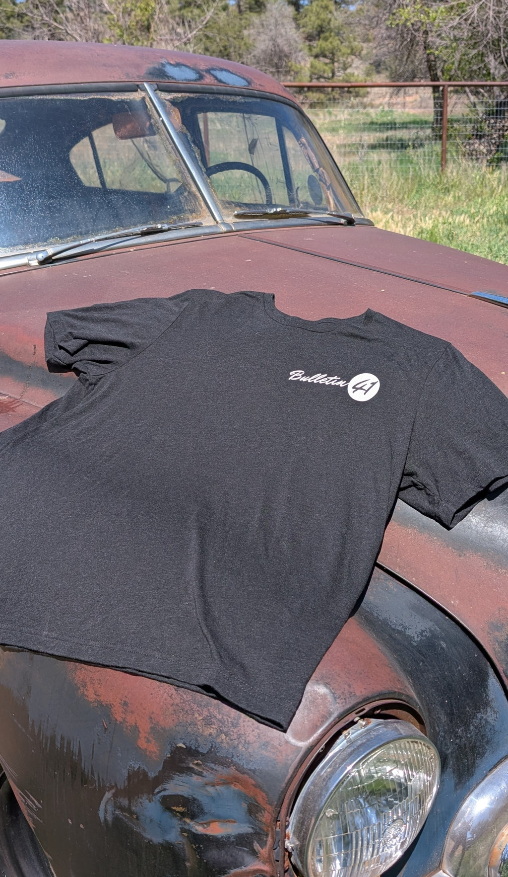 "Bulletin41" Tri-blend T-Shirt