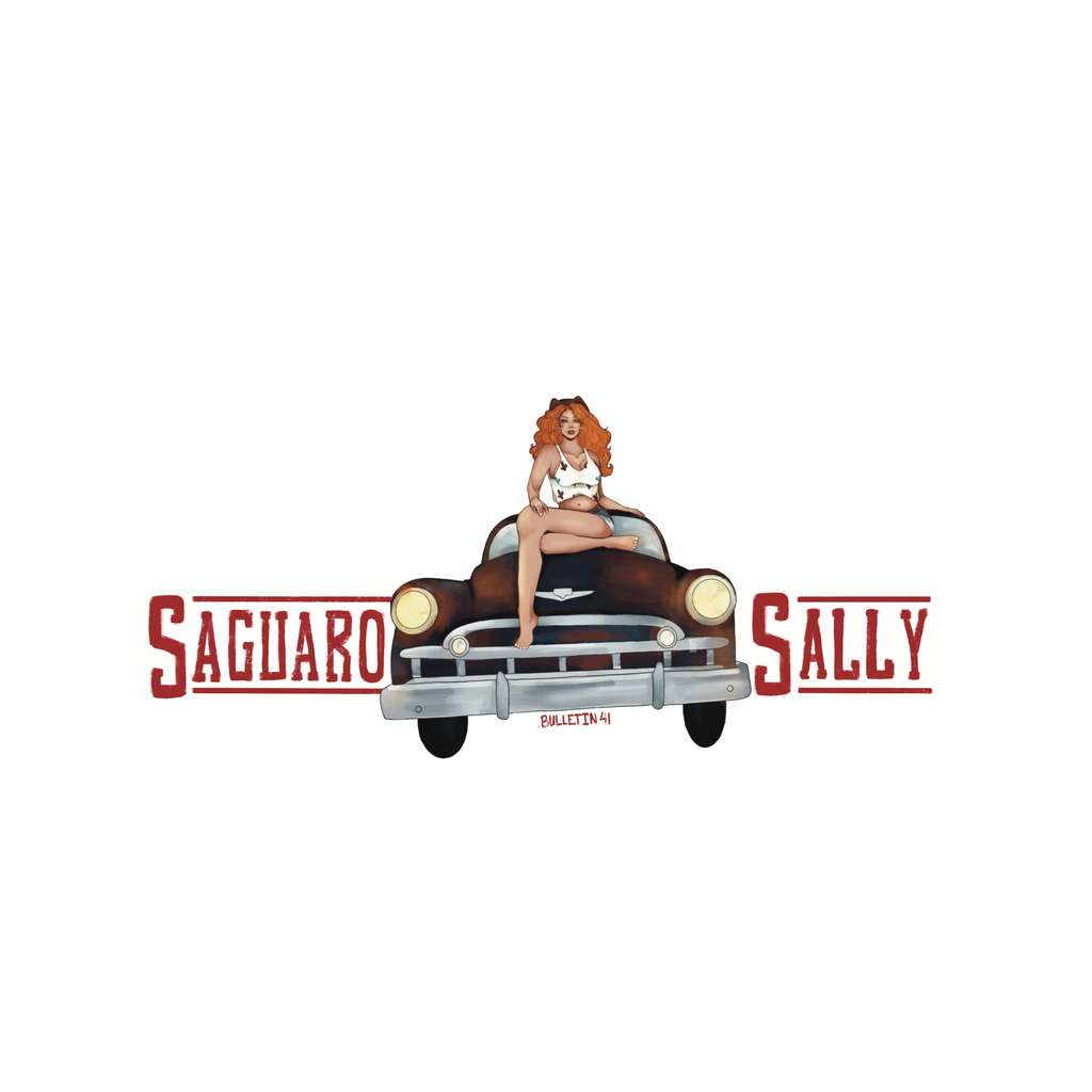"Cruisin’ with Sally" Sticker
